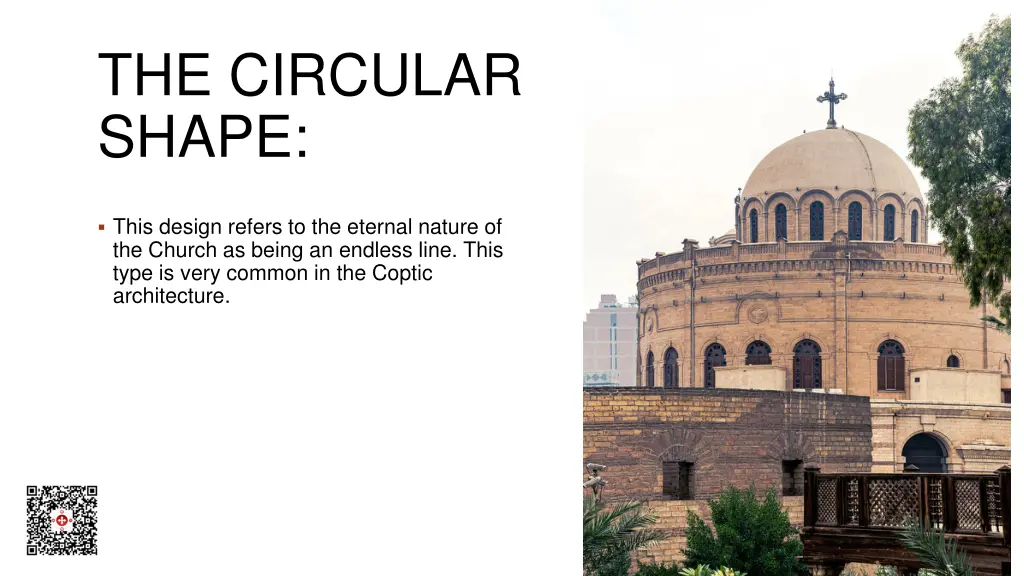 the circular shape