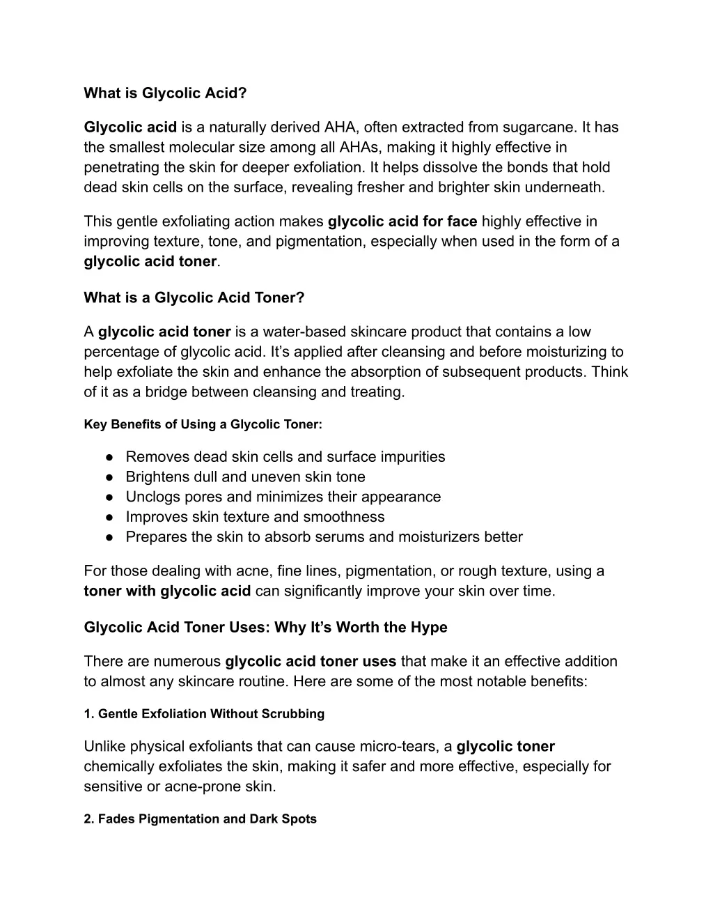 what is glycolic acid