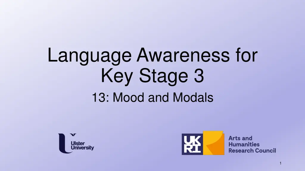 language awareness for key stage 3 13 mood
