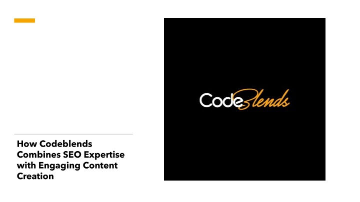 how codeblends combines seo expertise with