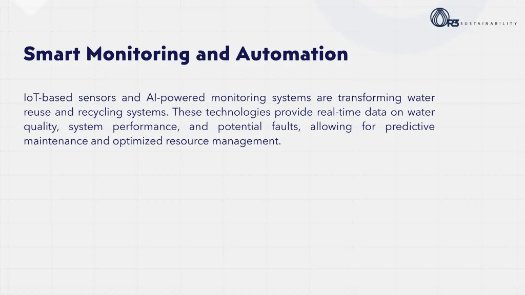 smart monitoring and automation