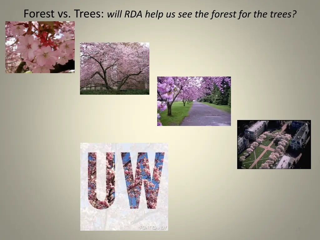 forest vs trees will rda help us see the forest