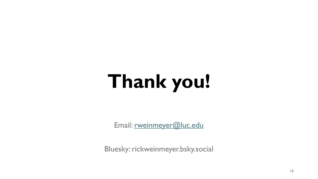 thank you