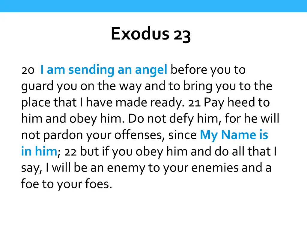 exodus 23