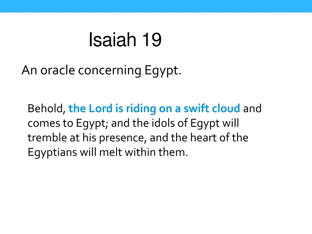 isaiah 19