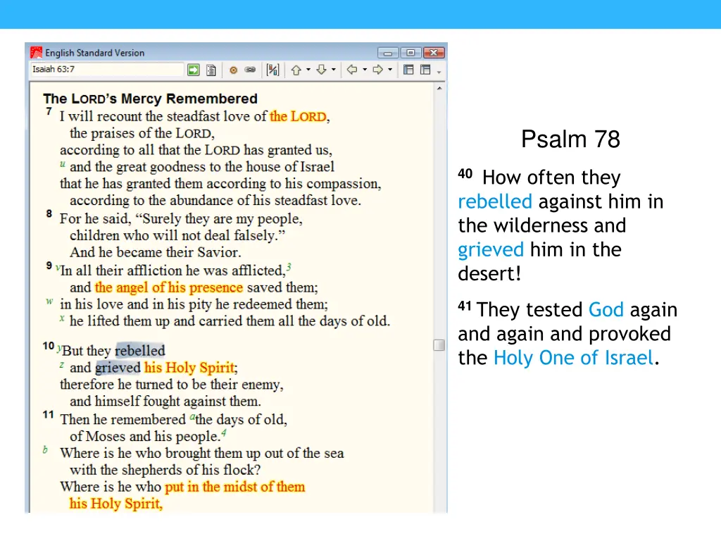 psalm 78