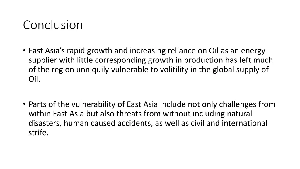 conclusion