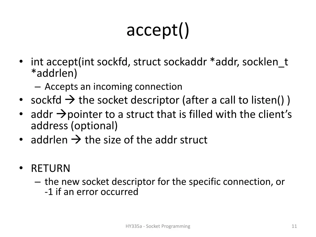 accept