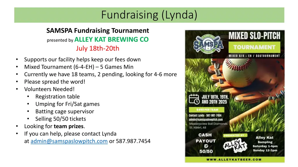 fundraising lynda