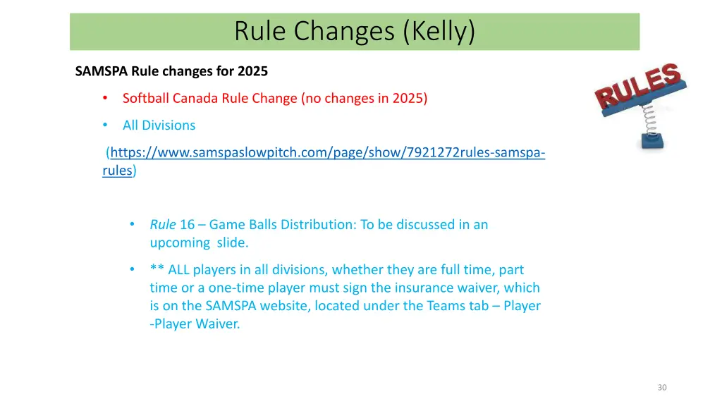 rule changes kelly