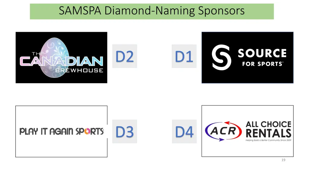 samspa diamond naming sponsors samspa diamond