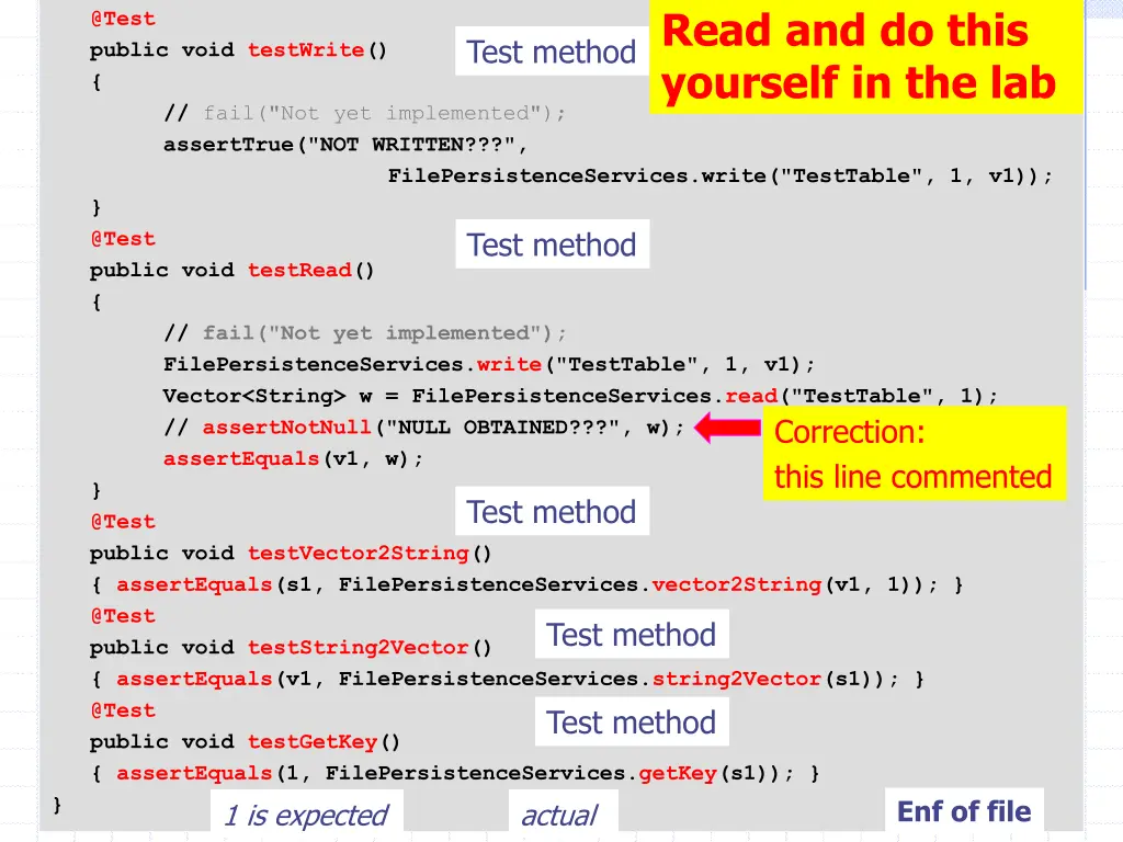 read and do this yourself in the lab