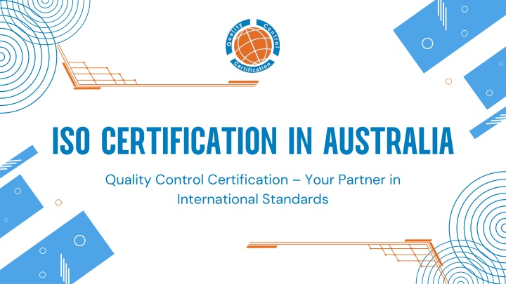 iso certification in australia quality control