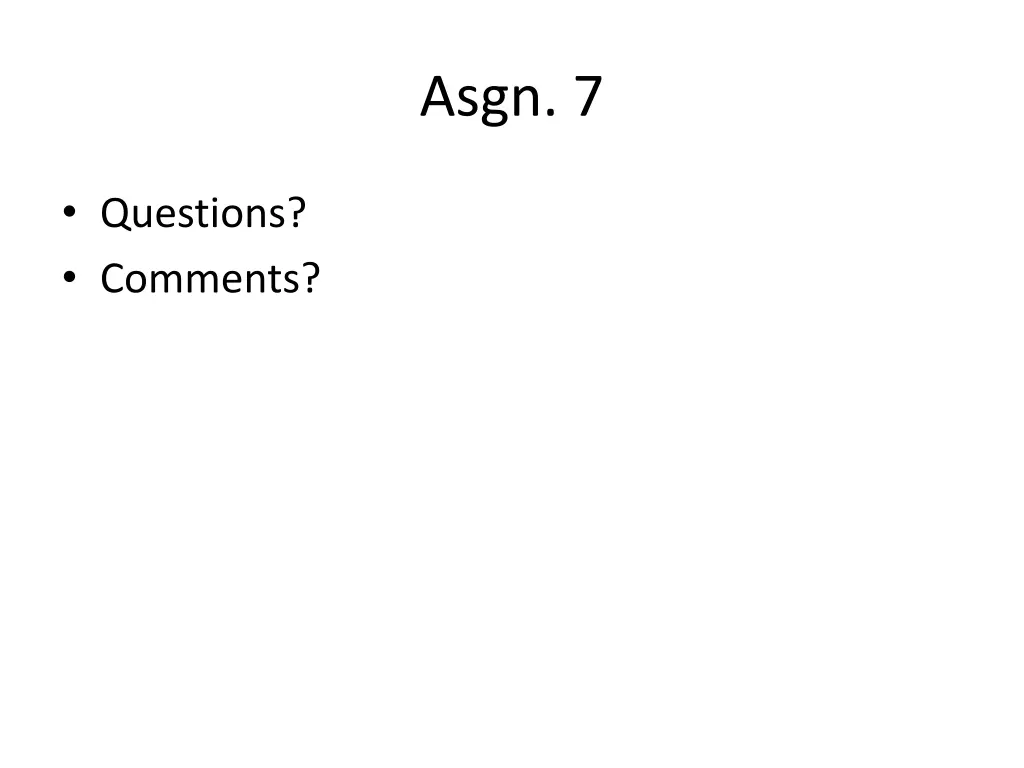 asgn 7