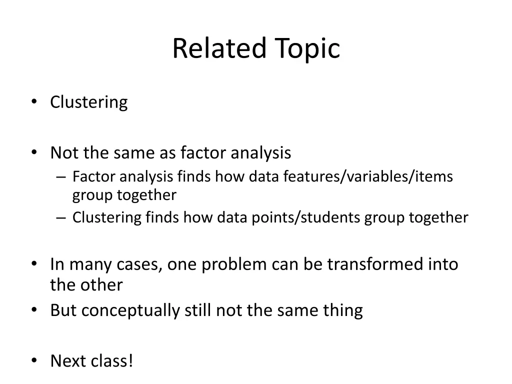 related topic