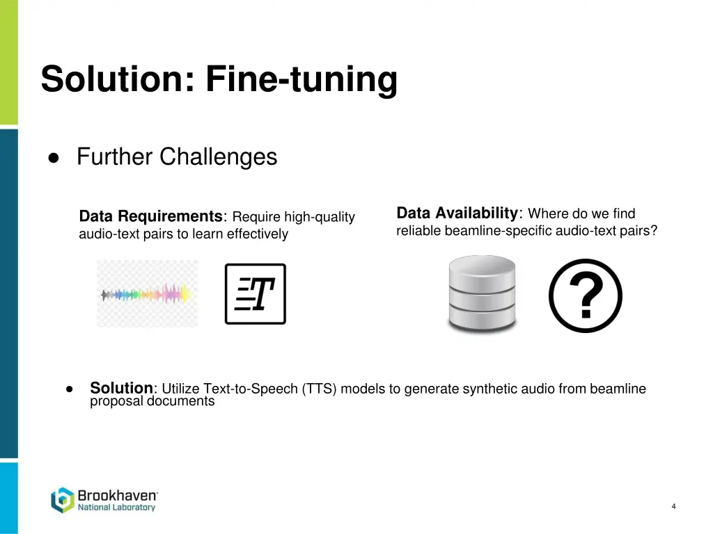 solution fine tuning