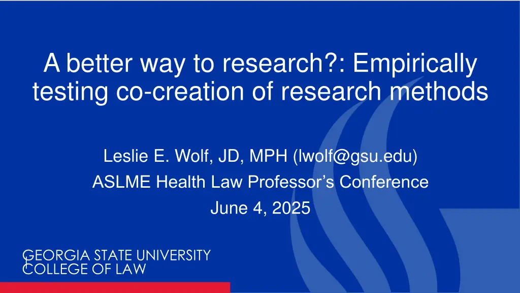a better way to research empirically testing