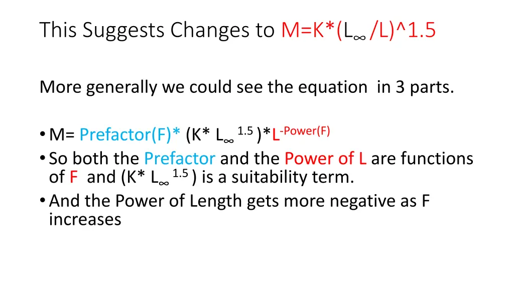 this suggests changes to m k l l 1 5
