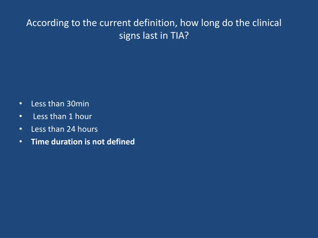 according to the current definition how long