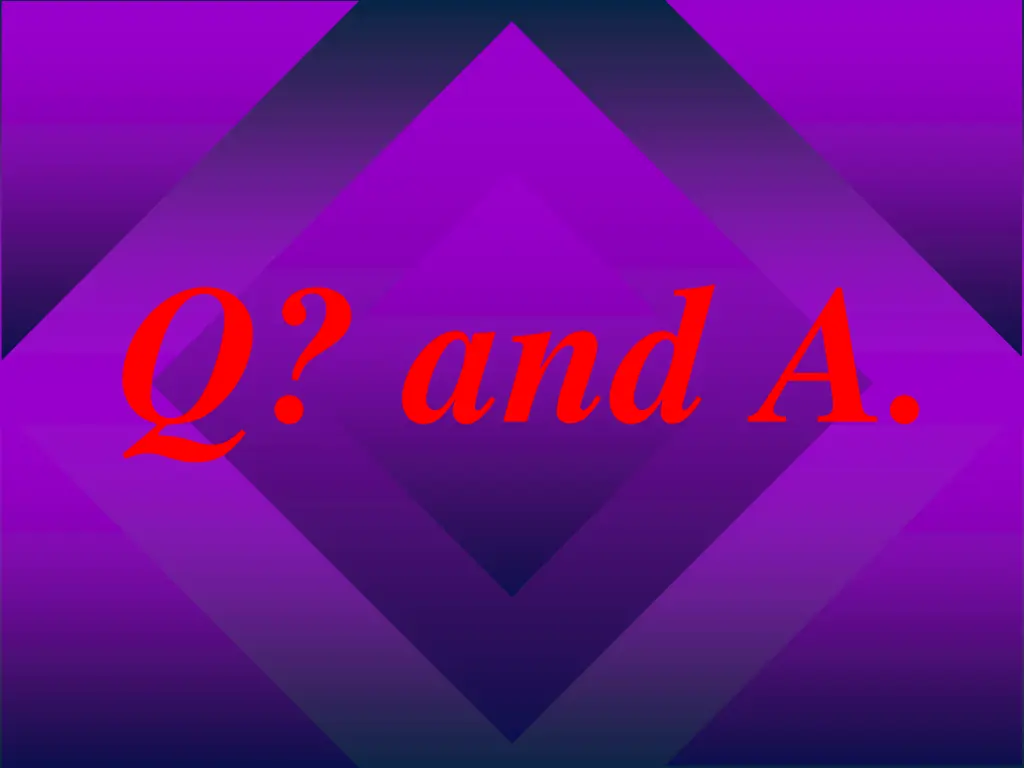 q and a