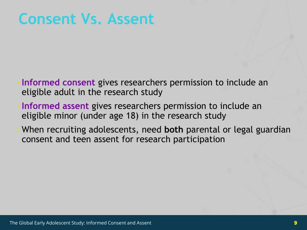 consent vs assent