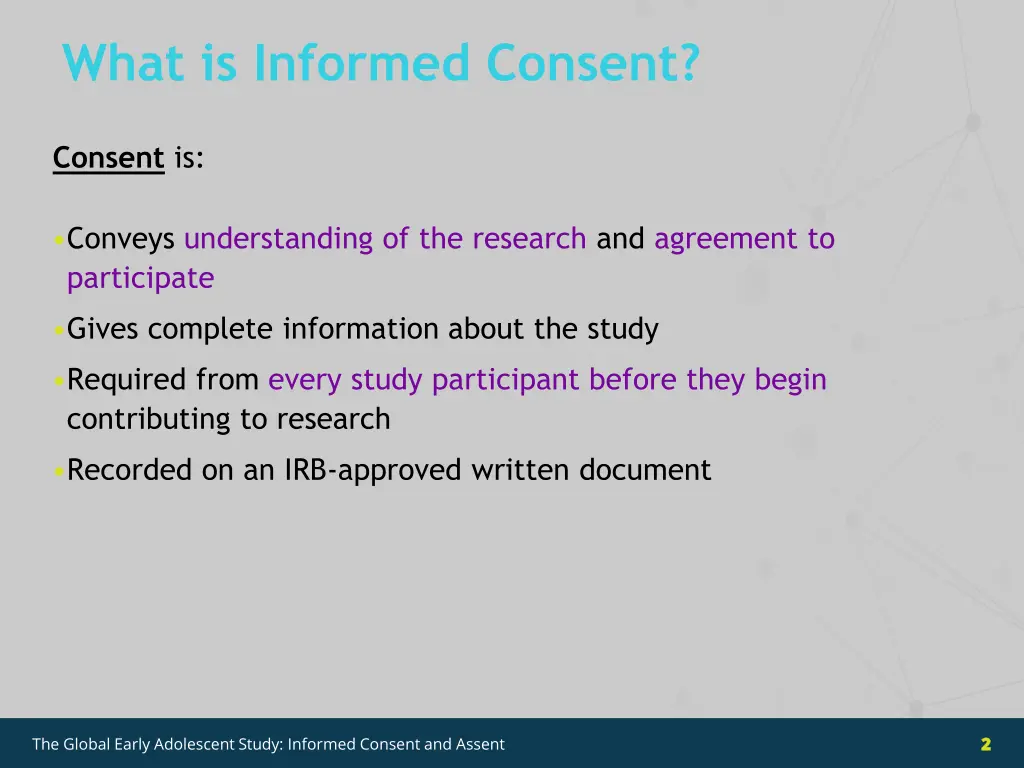 what is informed consent