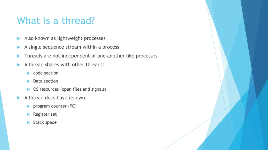 what is a thread