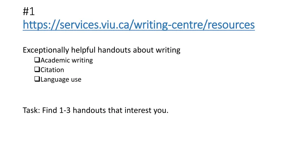 1 https services viu ca writing https services