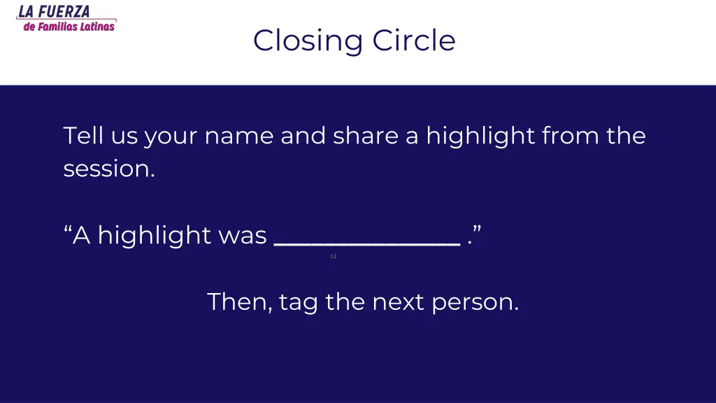 closing circle