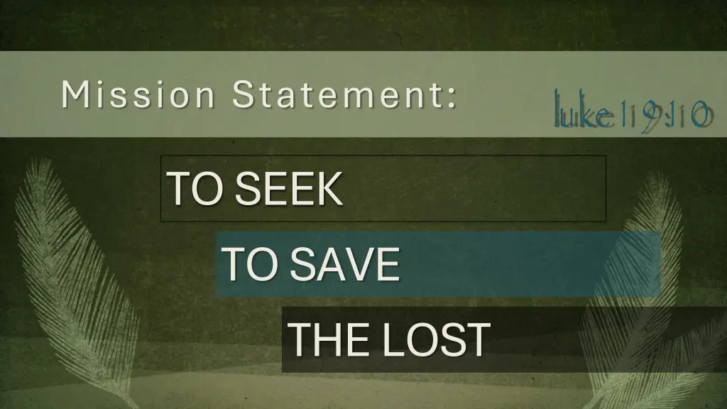 mission statement 1
