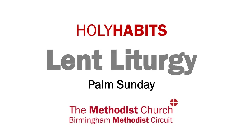 holy habits 5
