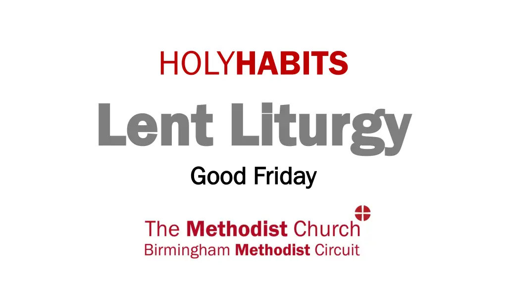 holy habits 6