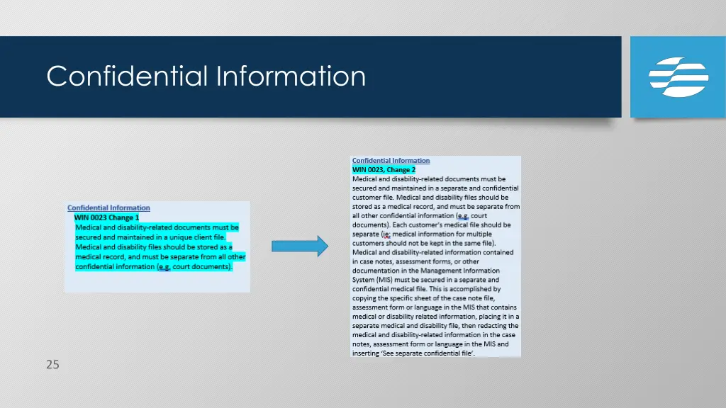 confidential information