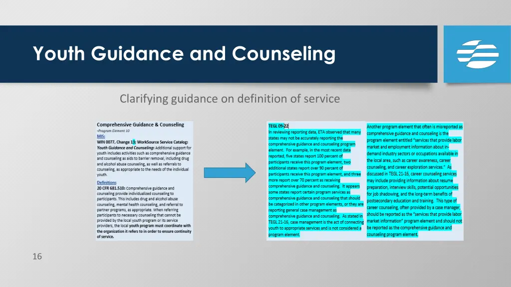 youth guidance and counseling