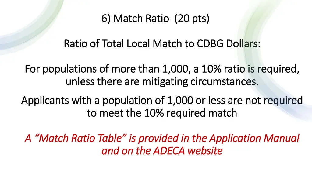 6 match ratio 20 pts 6 match ratio 20 pts