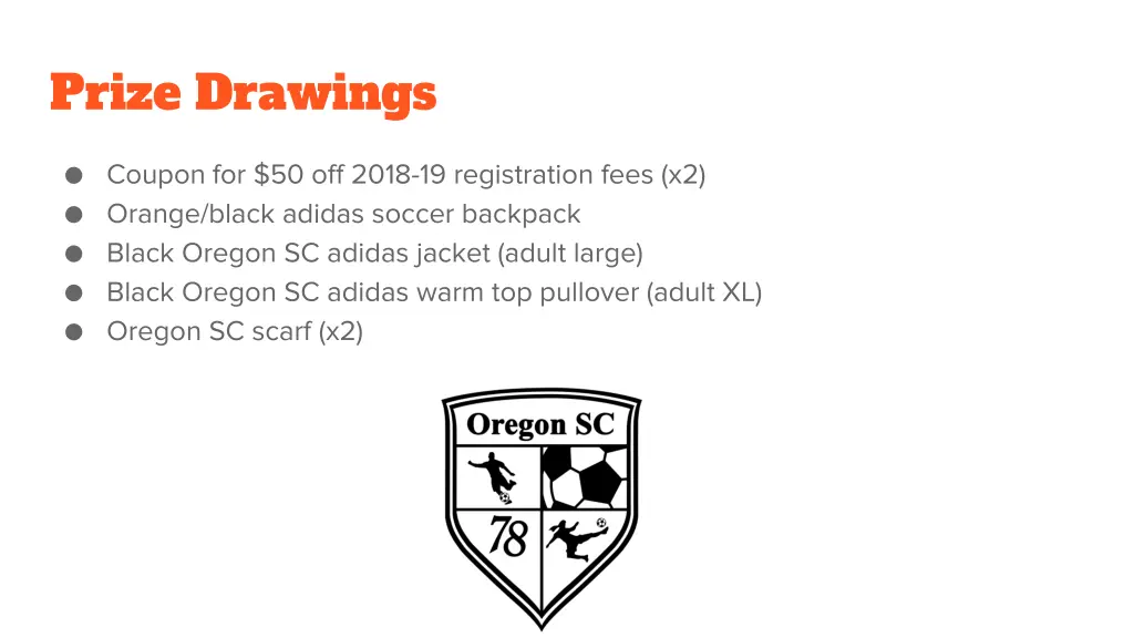 prize drawings