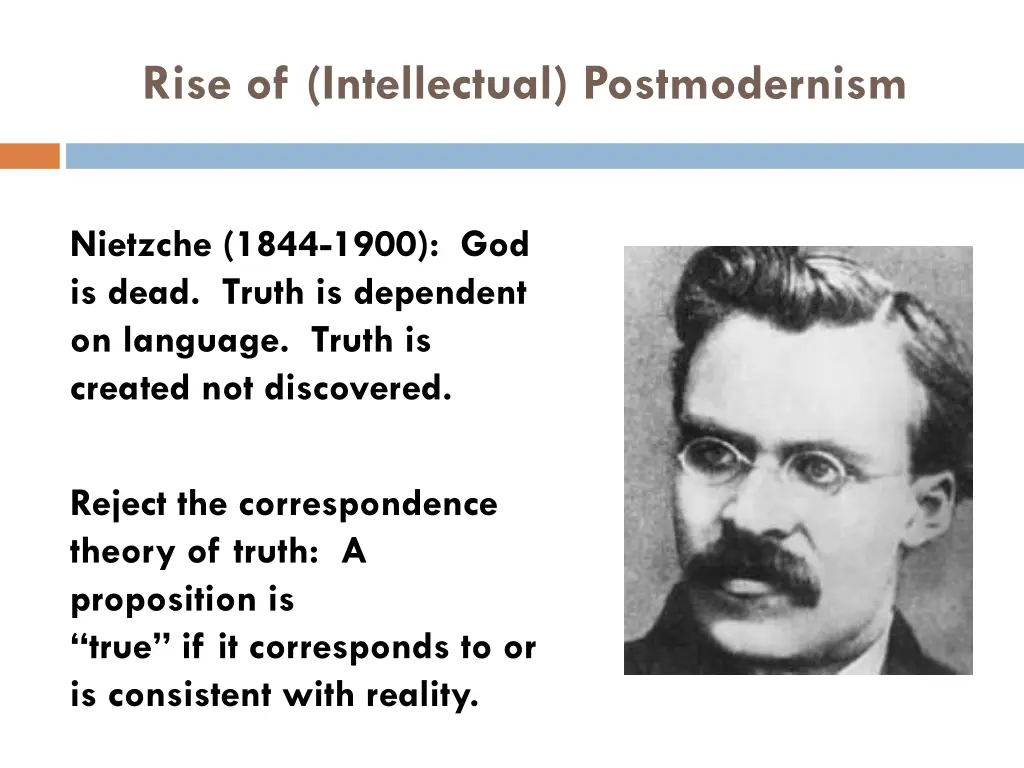 rise of intellectual postmodernism