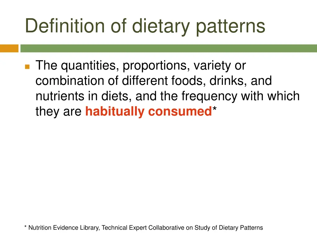 definition of dietary patterns 3