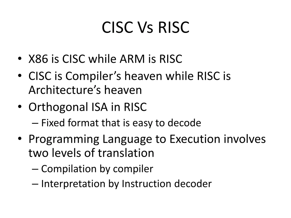 cisc vs risc