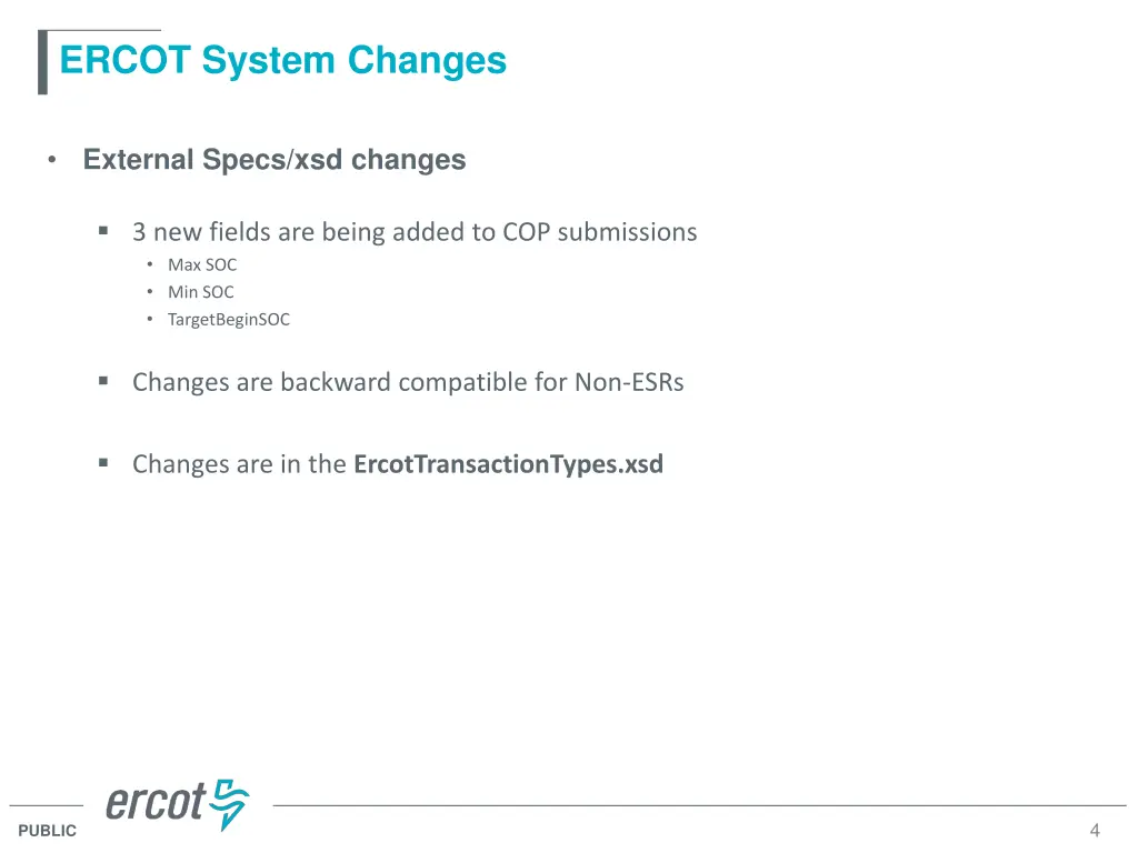 ercot system changes 1