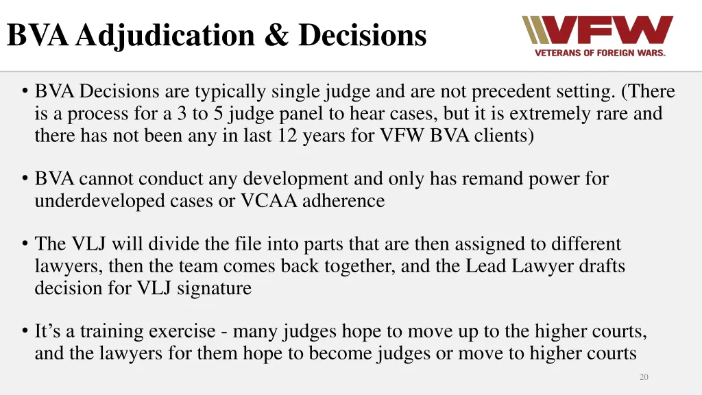 bva adjudication decisions