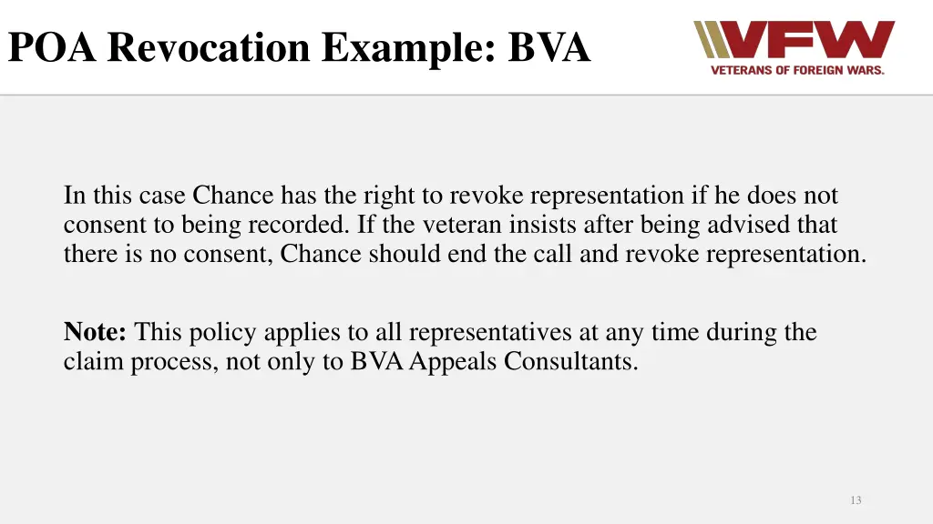 poa revocation example bva 3