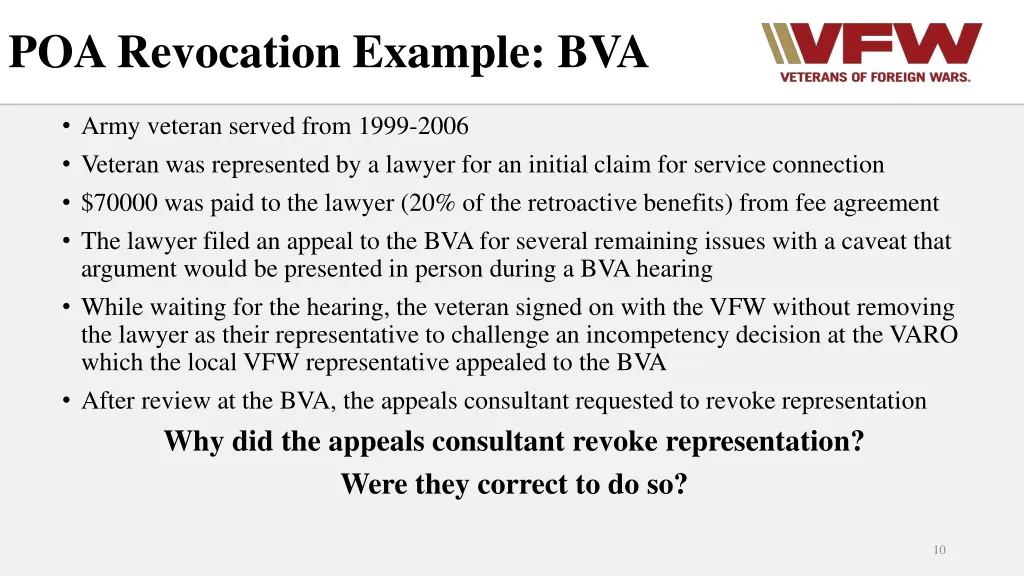 poa revocation example bva