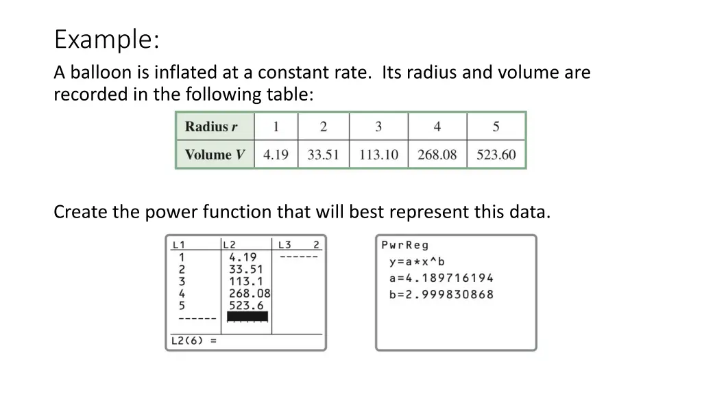 example a balloon is inflated at a constant rate 1