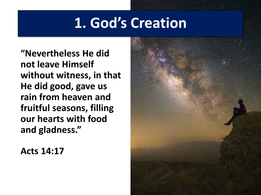 1 god s creation 2