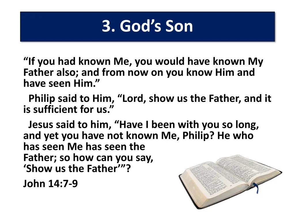 3 god s son 1