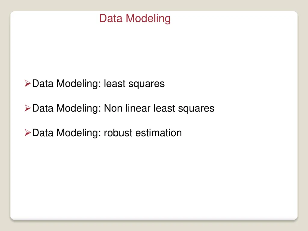 data modeling 1