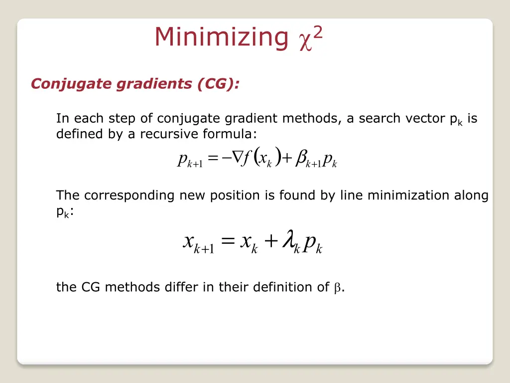 minimizing 2 2