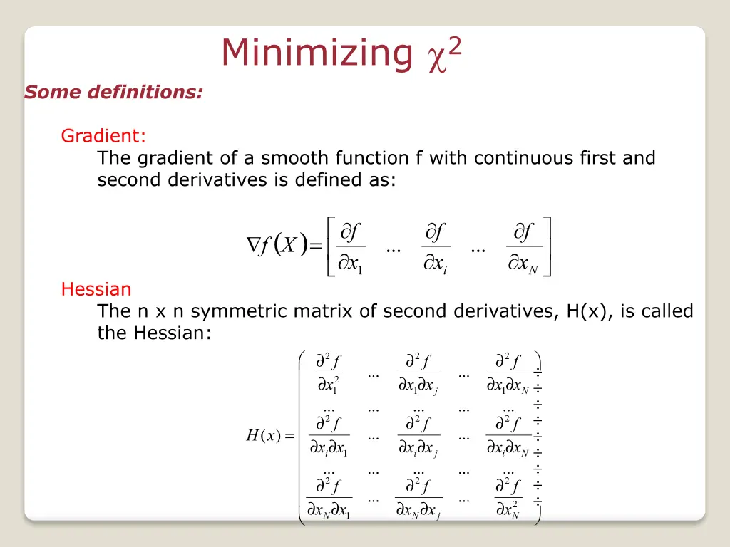 minimizing 2