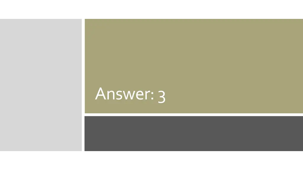 answer 3
